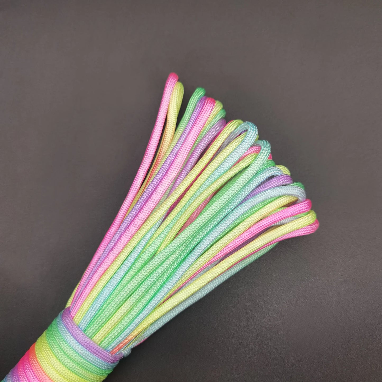 Regenbogen Paracord 7 Stränge 2mm/3mm/4mm für Camping
