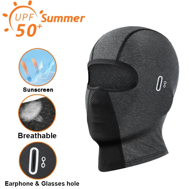Motorrad-Balaclava mit UV-Schutz für Sommer