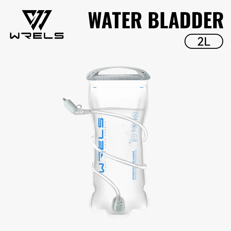WRELS Trinkblase 1L-3L BPA-frei für Outdoor-Aktivitäten