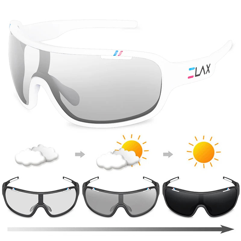ELAX Polarized Photochromic UV400 Wander-Sonnenbrillen