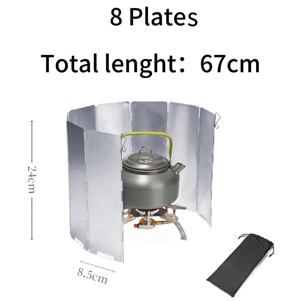 Portabler Mini-Aluminium-Alkoholkocher – aus Metall
