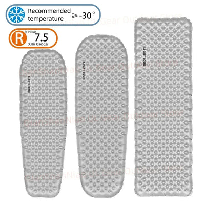 Leichte Camping Luftmatratze R-Wert 7.5 für Outdoor – clever-campen Camping & Outdoor Schweiz