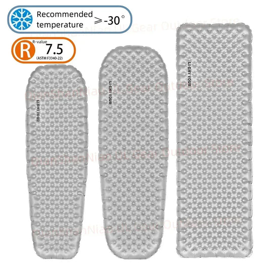 Leichte Camping Luftmatratze R-Wert 7.5 für Outdoor – clever-campen Camping & Outdoor Schweiz