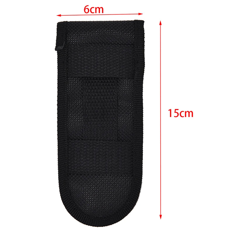 Nylon Halter für Taschenlampe – Schwarz