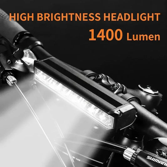 Hochleistungs Fahrradlampe 1400 Lumen wasserdicht – clever-campen Camping & Outdoor Schweiz