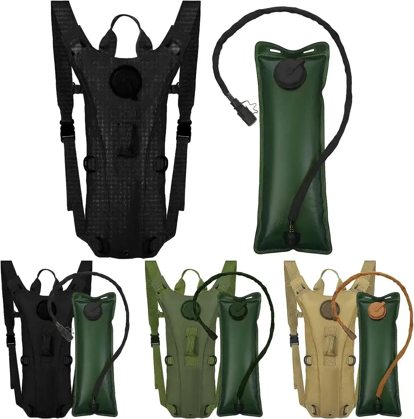 Rotierbarer Clip für Trinkschlauch – Molle – als Rucksack – clever-campen Camping & Outdoor Schweiz