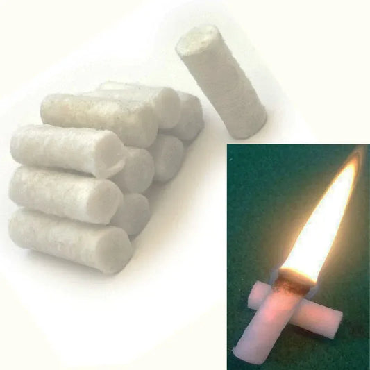 Feuerstarter Baumwollkern für Camping & Survival – clever-campen Camping & Outdoor Schweiz