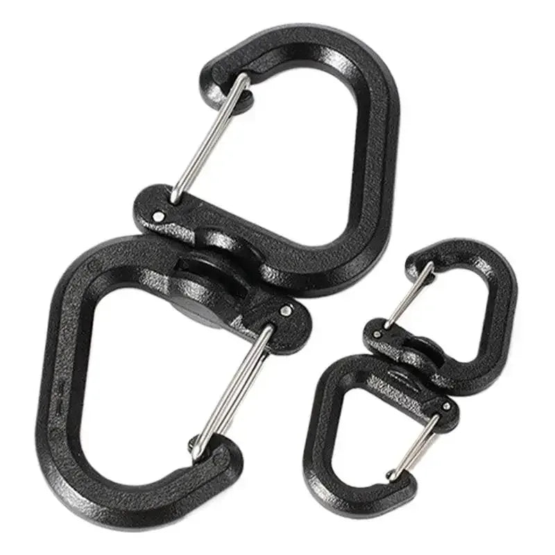 Doppelter Clip Karabiner Outdoor Haken für Rucksack – clever-campen Camping & Outdoor Schweiz
