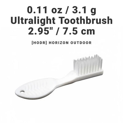 Ultraleichte Reisetoothbrush 3.1g für Camping & Outdoor – clever-campen Camping & Outdoor Schweiz