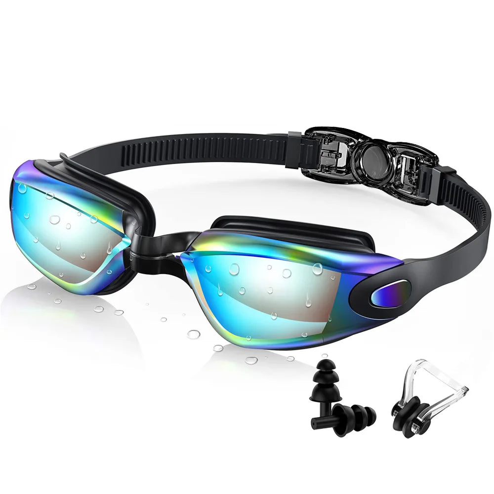 Professionelle Schwimmbrille mit 100% UV-Schutz