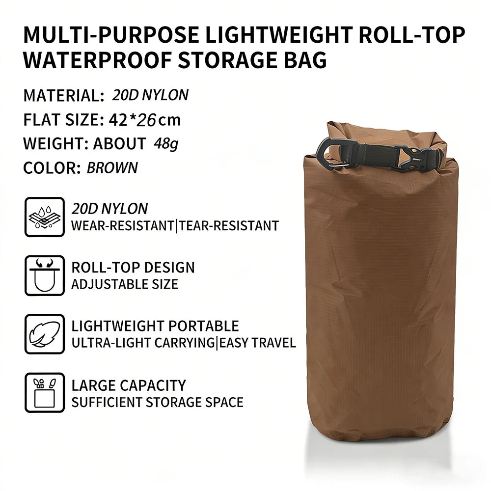 Ultraleichte wasserdichte Dry Tasche mit Rollverschluss