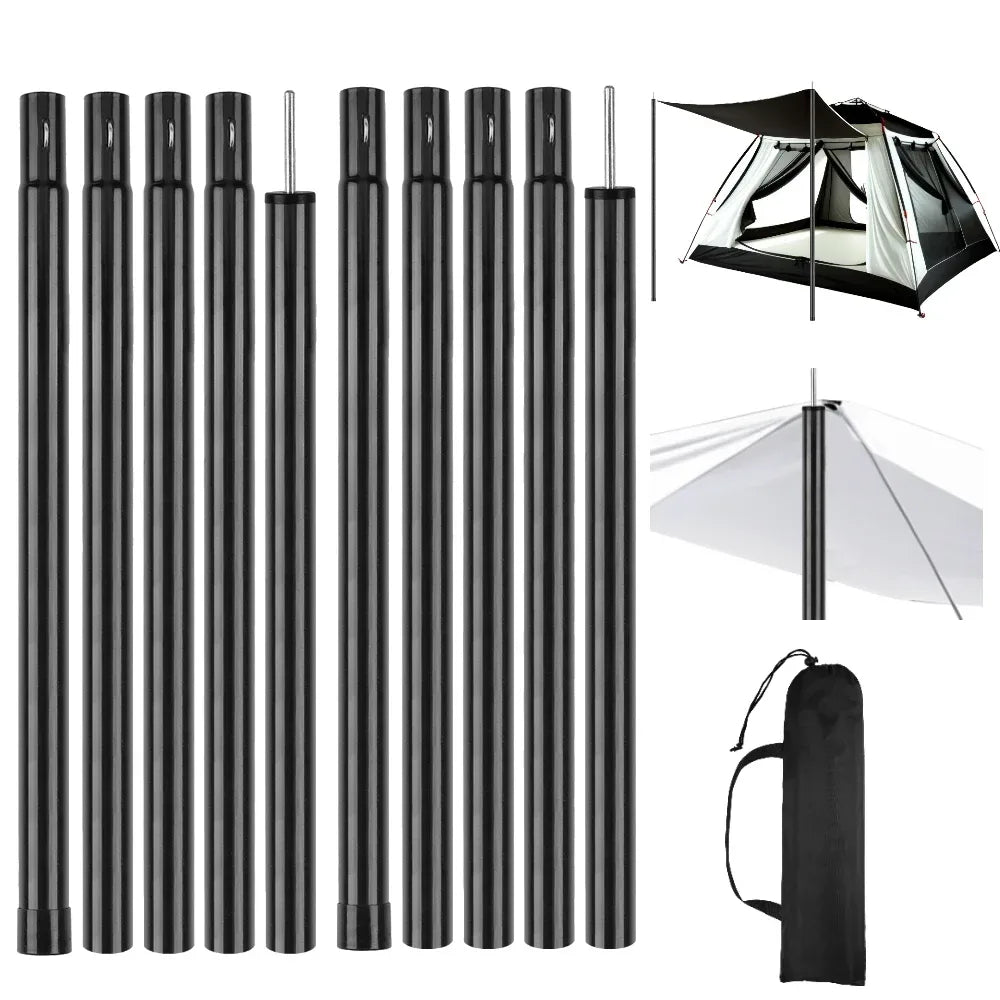 Telescopische Zeltstangen Set aus Aluminium – 2 Stück – clever-campen Camping & Outdoor Schweiz