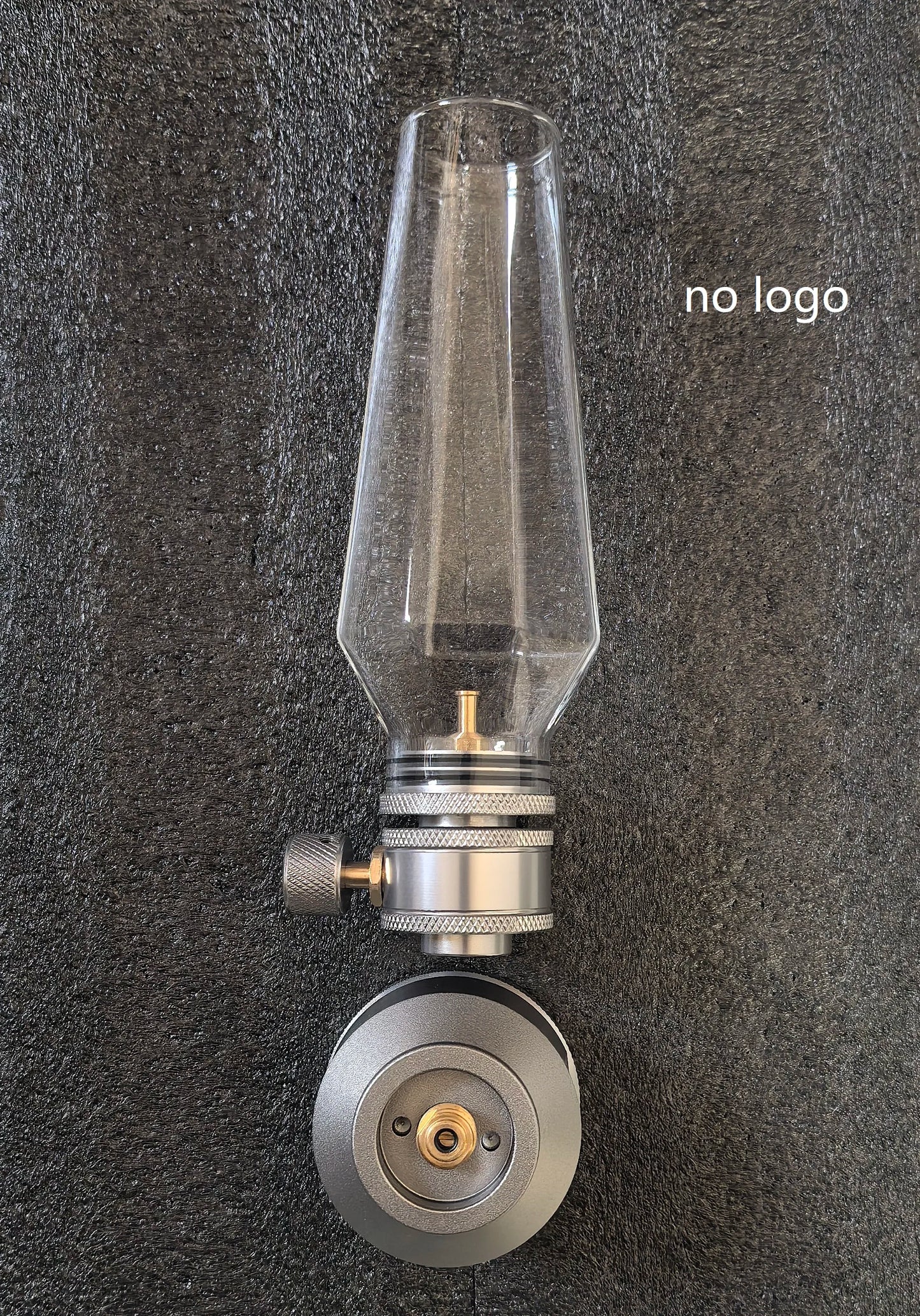 Kompakte Camping Gaslampe mit Glasbehälter