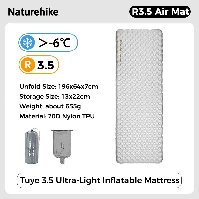 Naturehike 5.8 R-Wert Luftmatratze für Camping