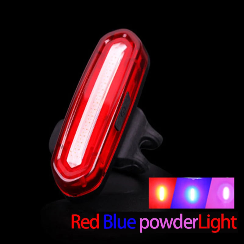USB Ladefähiges Rücklicht für Fahrräder