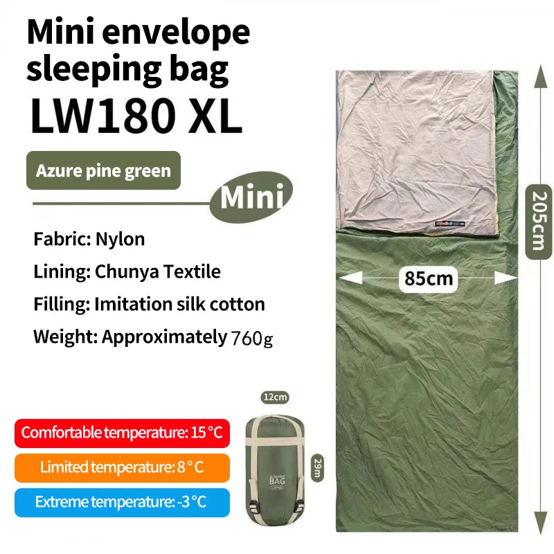 Mini Schlafsack für Camping – Ultraleicht und Kompakt