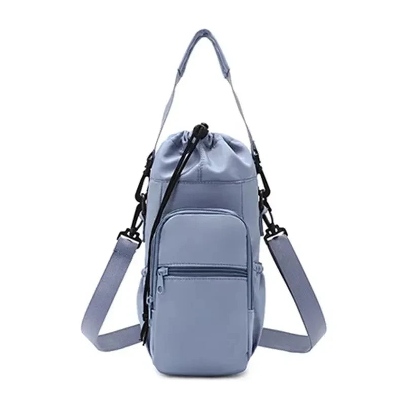 Tragbare Wasserflasche Tasche mit verstellbarem Gurt