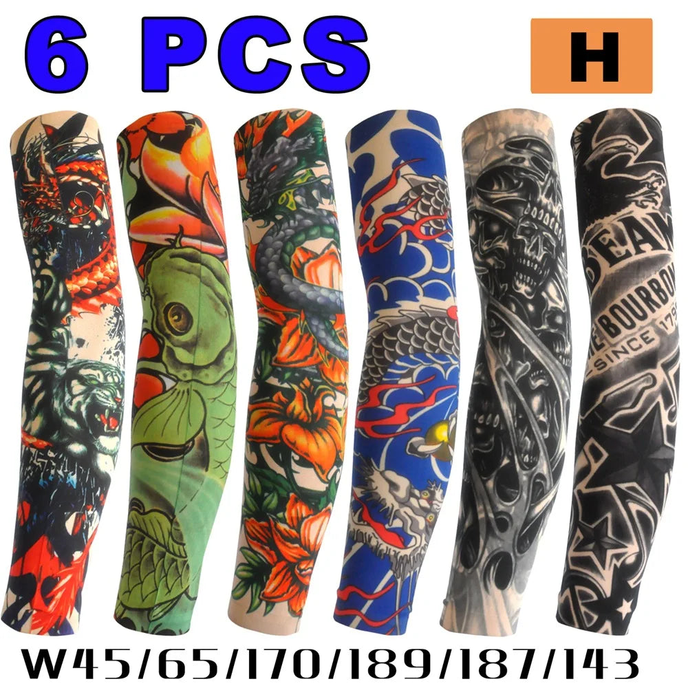 Tattoo Ärmel Unisex UV-Schutz für Angeln und Outdoor