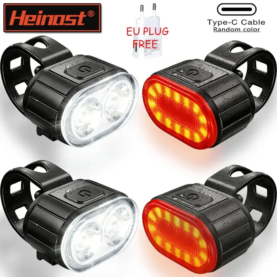 USB Wiederaufladbare Fahrradlichter - Wasserdicht & Sicher – clever-campen Camping & Outdoor Schweiz