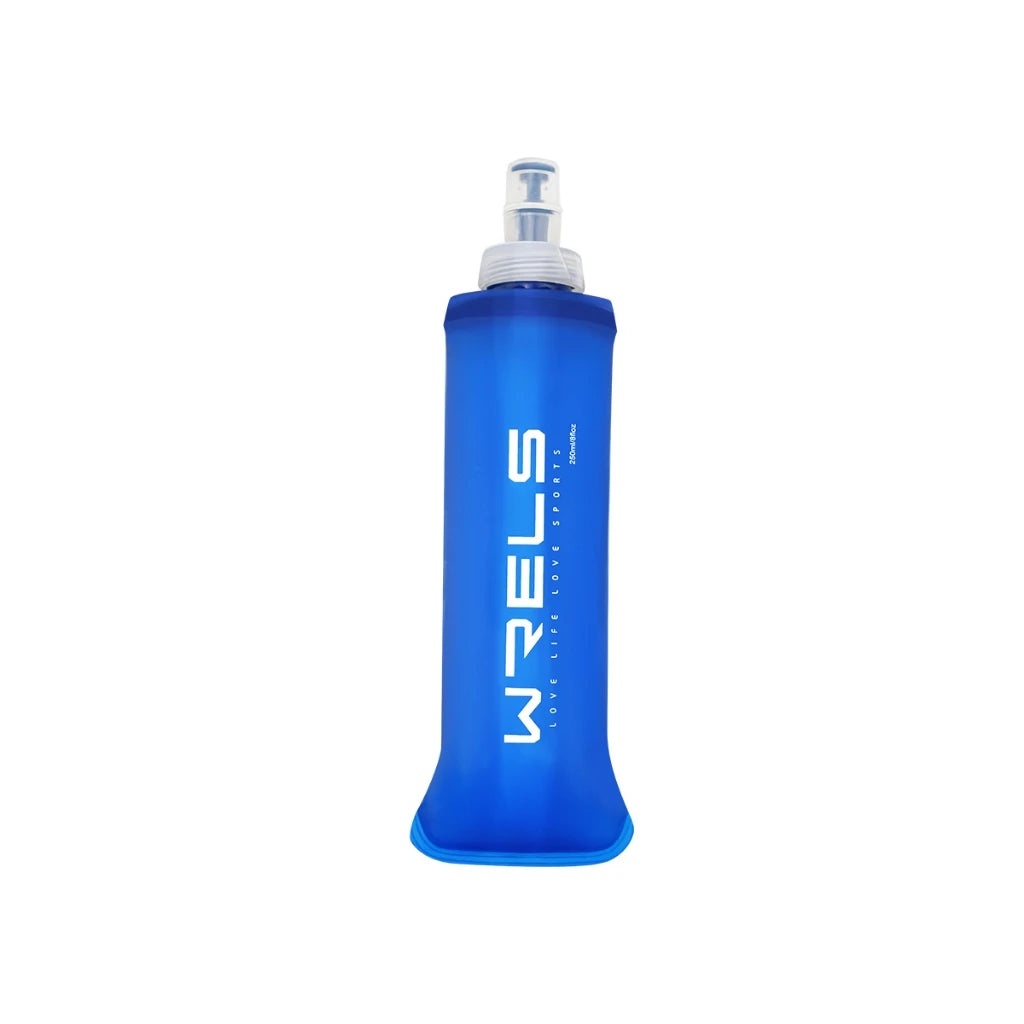 WRELS Faltbare Trinkflasche TPU BPA-frei für Outdoor-Sport