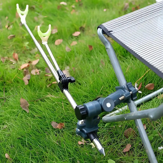 Universal Angelstuhl Halterung für Angelruten 360° – clever-campen Camping & Outdoor Schweiz