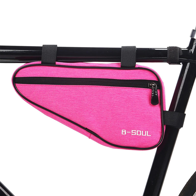 Fahrrad Dreiecks-Tasche für Rahmen - Schwarz