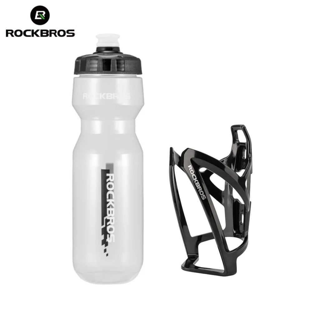 ROCKBROS Trinkflasche mit Halter 750ml Set
