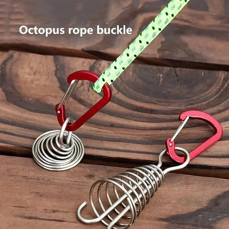 Zeltzubehör: Octopus Seilverschluss aus Edelstahl – clever-campen Camping & Outdoor Schweiz