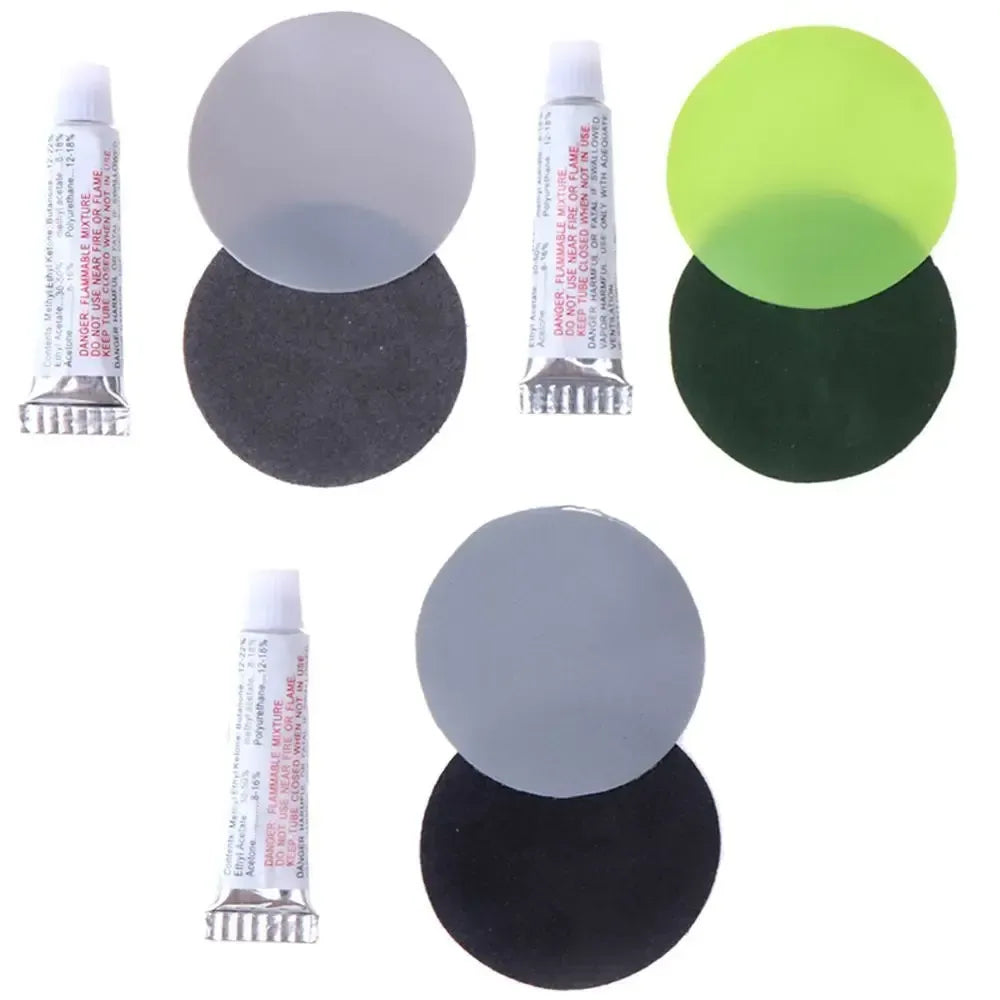 Luftmatratzen Reparaturset mit PVC-Folie und Kleber – clever-campen Camping & Outdoor Schweiz