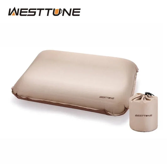 Westtune Campingkissen Selbstaufblasend 3D Ultraleicht – clever-campen Camping & Outdoor Schweiz