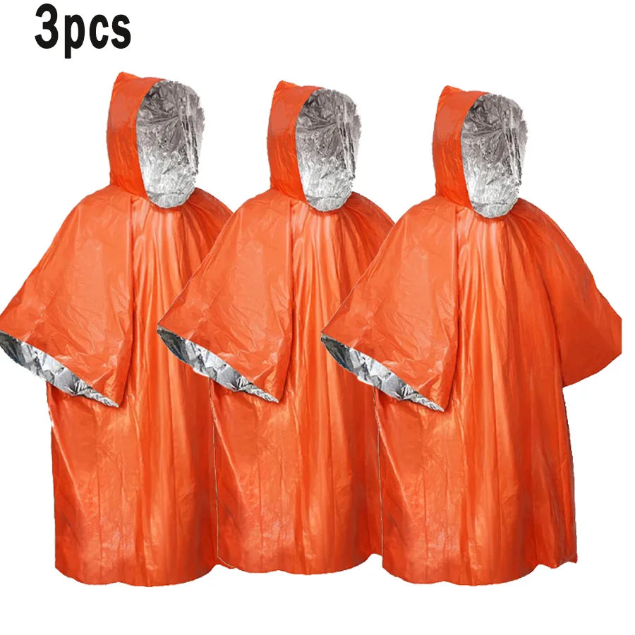 Multifunktionaler Notfall-Regenponcho für Outdoor