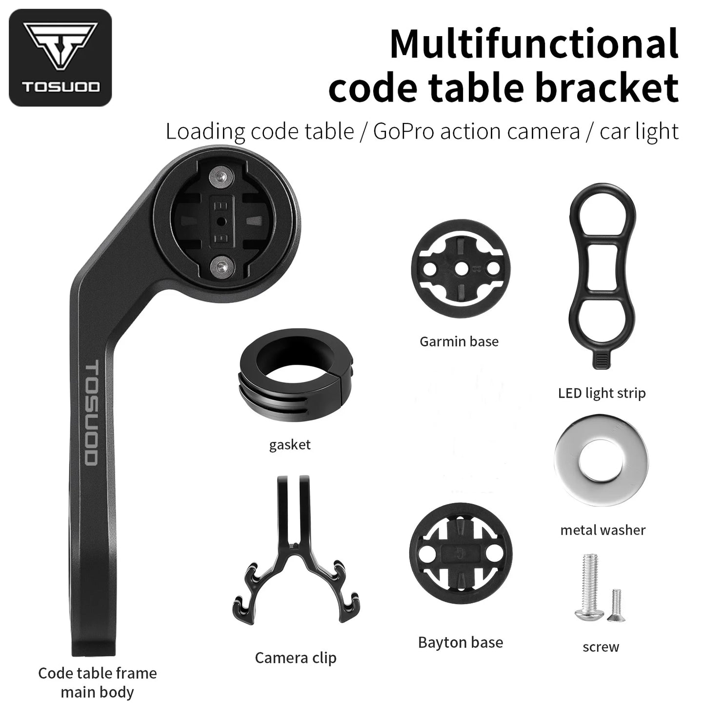 TOSUOD Fahrrad Frontlicht 1500 Lumen USB Wiederaufladbar