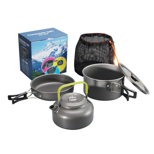 Westtune Camping Kochgeschirr Set Aluminium