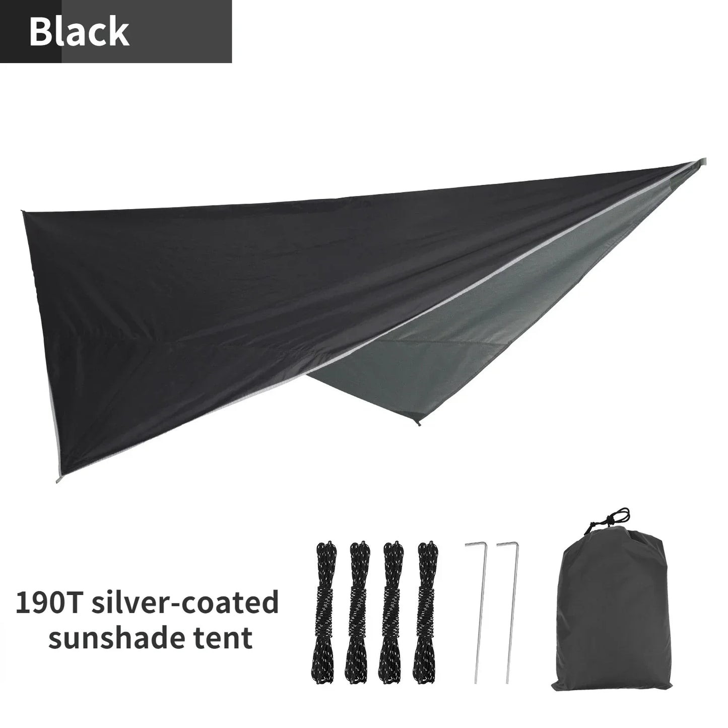 190T Rhombus Wasserdichtes Tarp für Hängematten