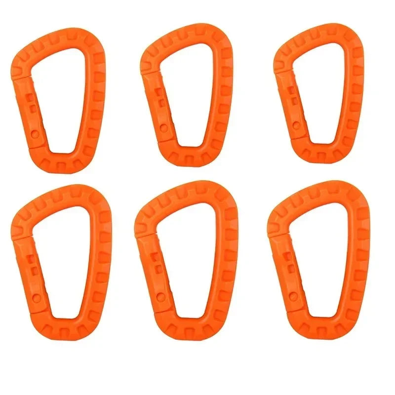 Taktischer Karabiner D-Form Kunststoffhaken für Outdoor