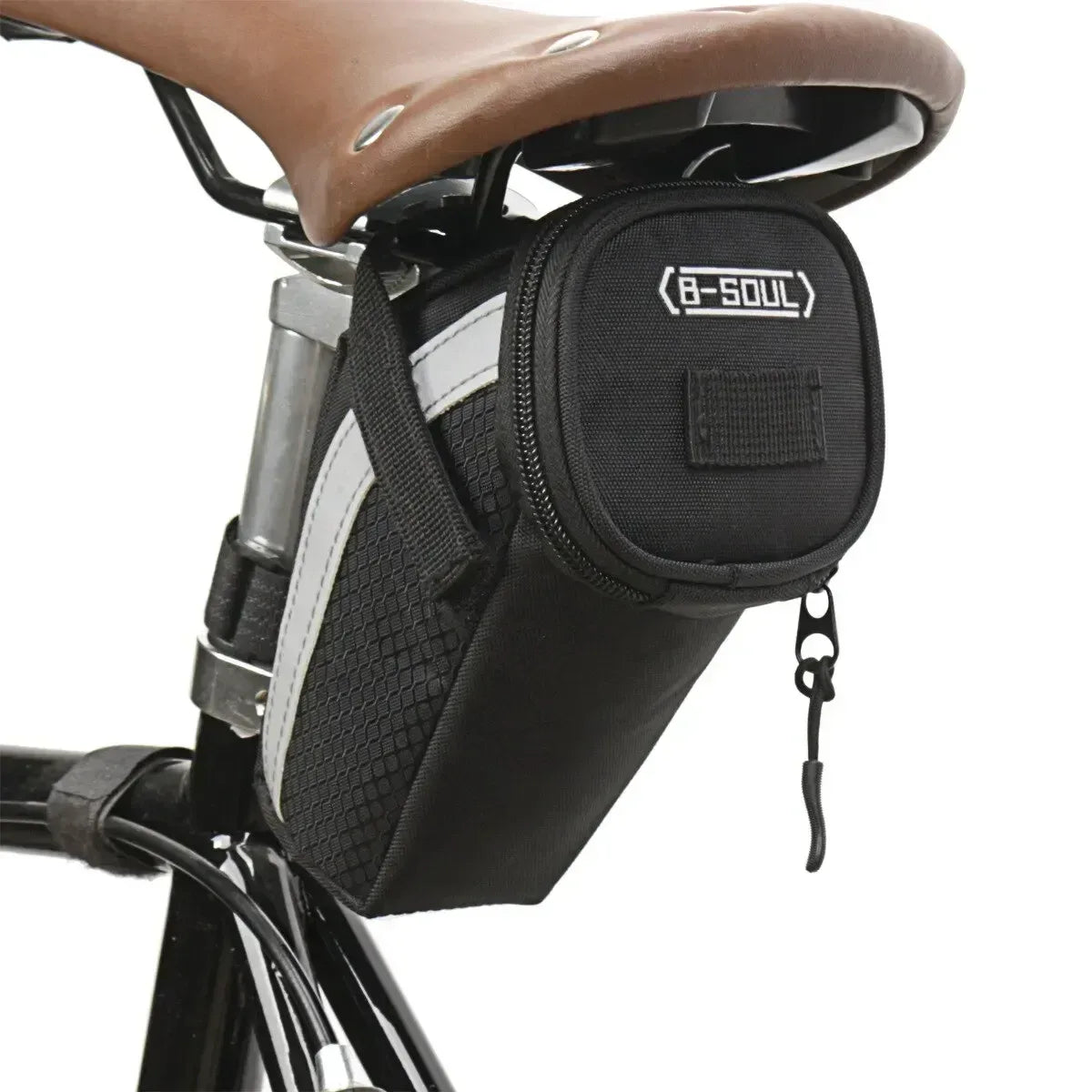 B-SOUL Fahrradsattel Tasche 1L Schwarz – clever-campen Camping & Outdoor Schweiz