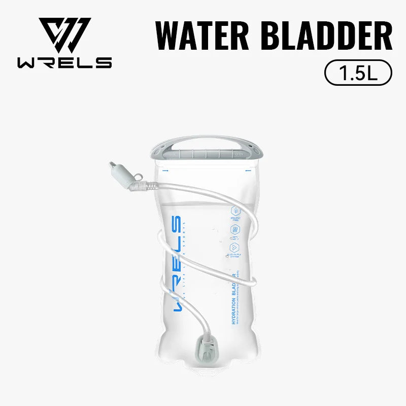 WRELS Trinkblase 1L-3L BPA-frei für Outdoor-Aktivitäten