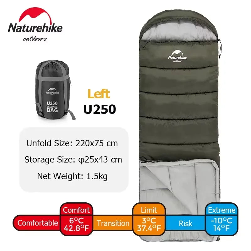Naturehike Schlafsack Ultralight wasserdicht für Camping