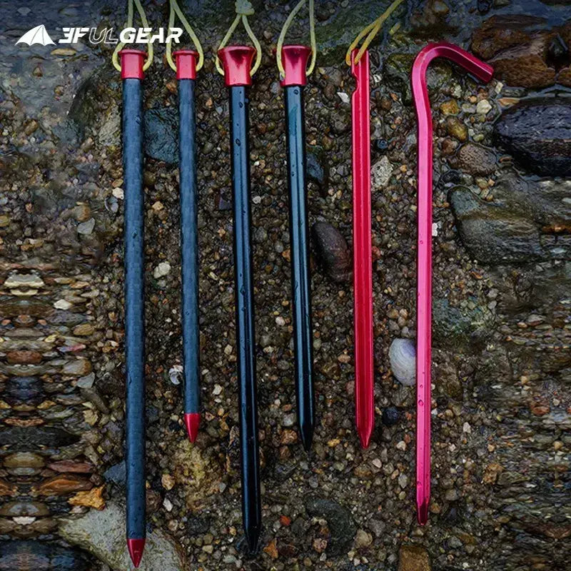 Ultraleichte Aluminium Zeltspitzen 15.5cm/20cm für Camping – clever-campen Camping & Outdoor Schweiz