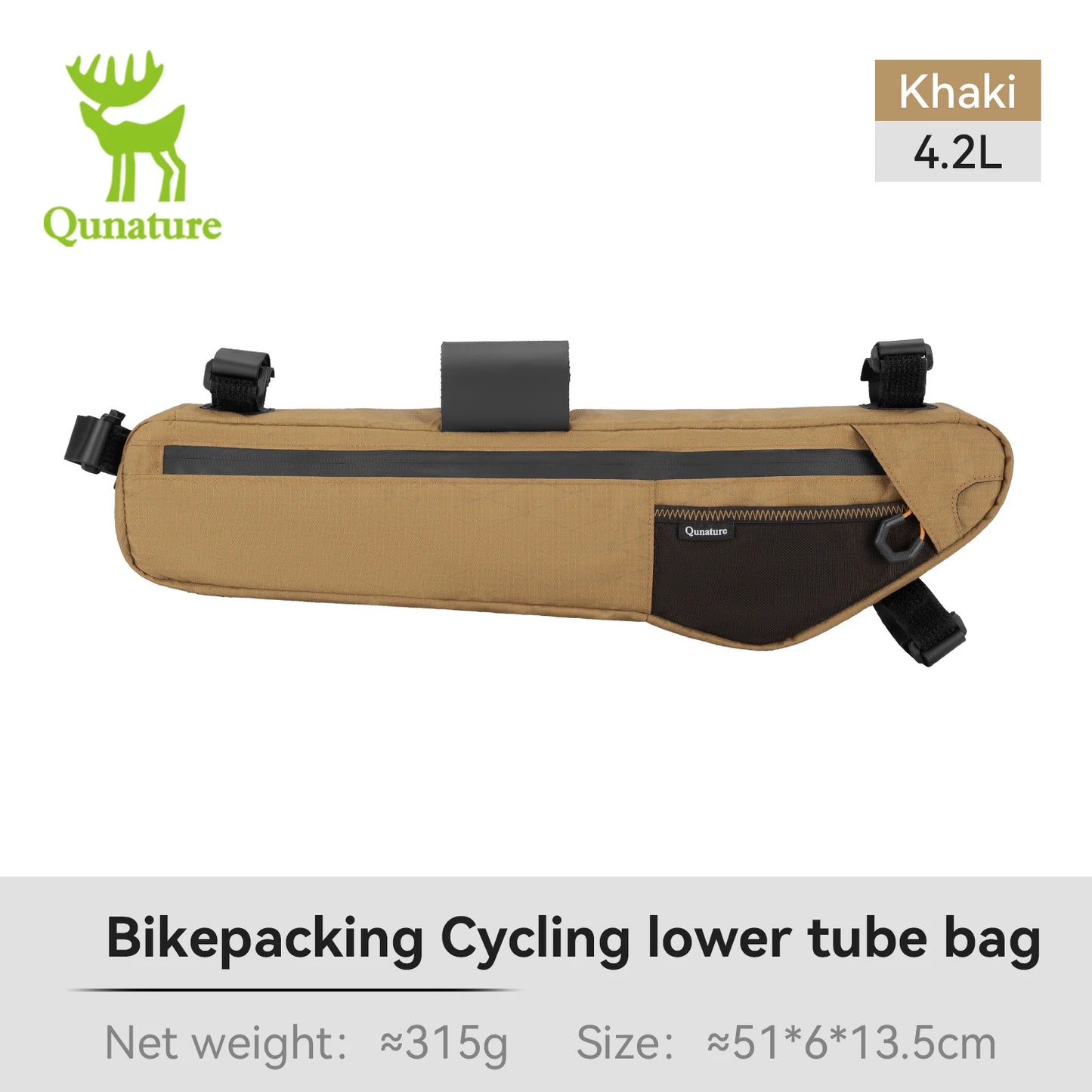 Wasserdichte Fahrradrahmentasche für Bikepacking