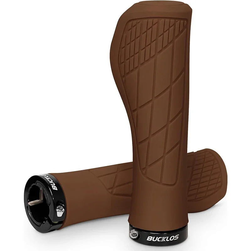 Ergonomische MTB Fahrradgriffe aus weichem Gummi