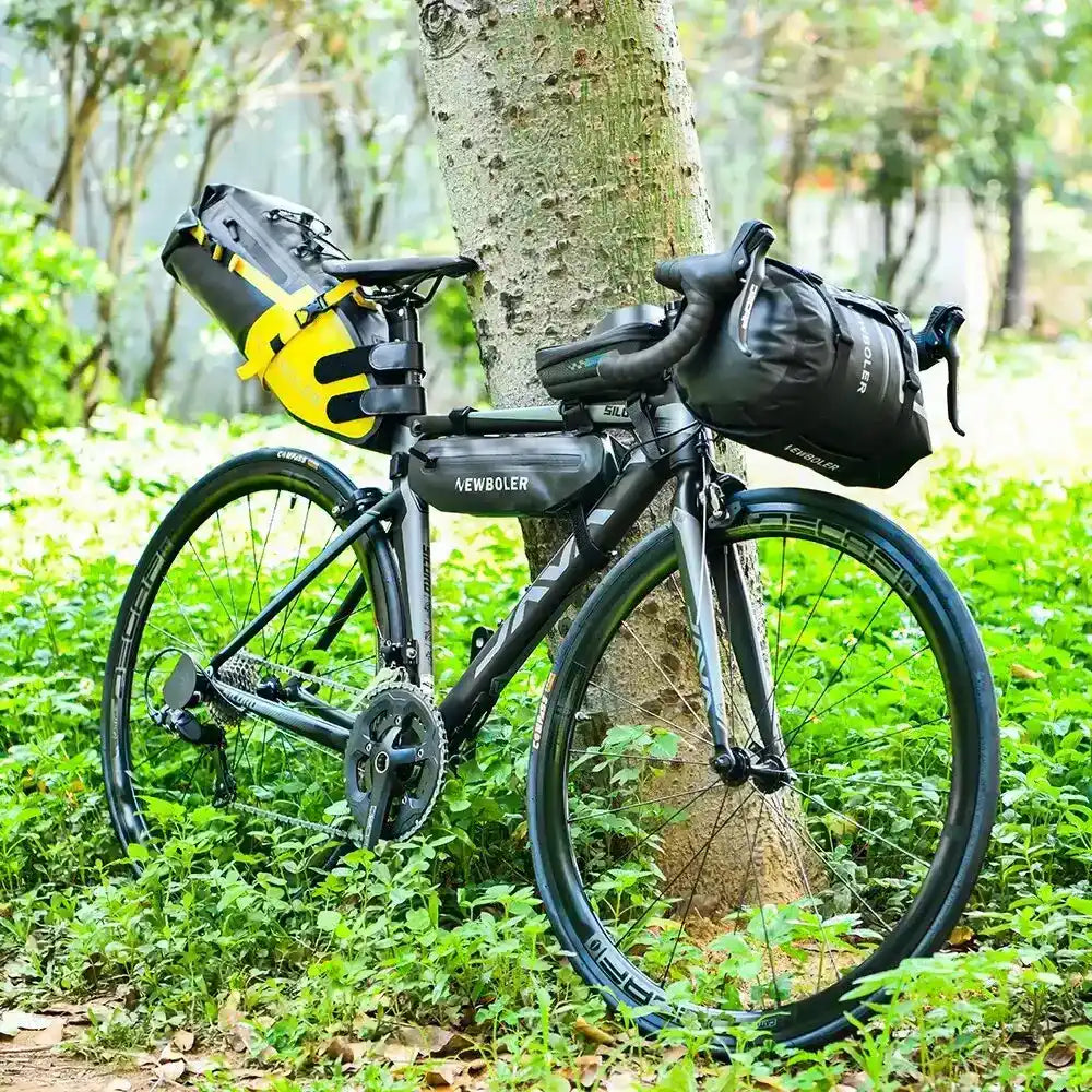 Wasserdichte Fahrradtasche für Lenker & Rahmen – clever-campen Camping & Outdoor Schweiz