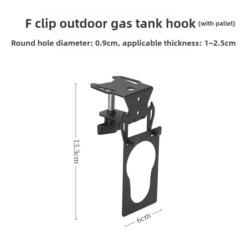 Gasflaschen-Haken für Campingtische