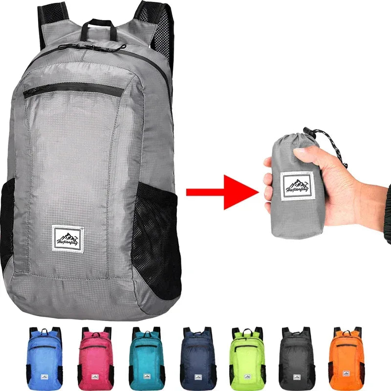 20L Faltbarer Rucksack für Outdoor & Reisen – clever-campen Camping & Outdoor Schweiz