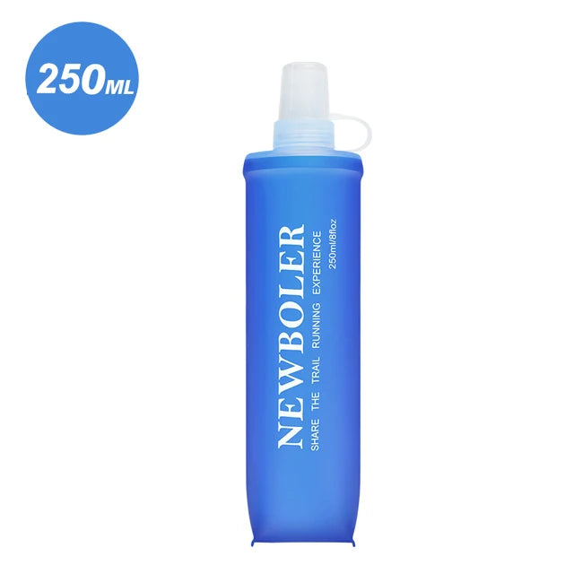 NEWBOLER Faltbare Trinkflasche 150ml 250ml 500ml TPU