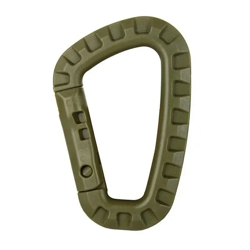Taktischer Karabiner D-Form Kunststoffhaken für Outdoor
