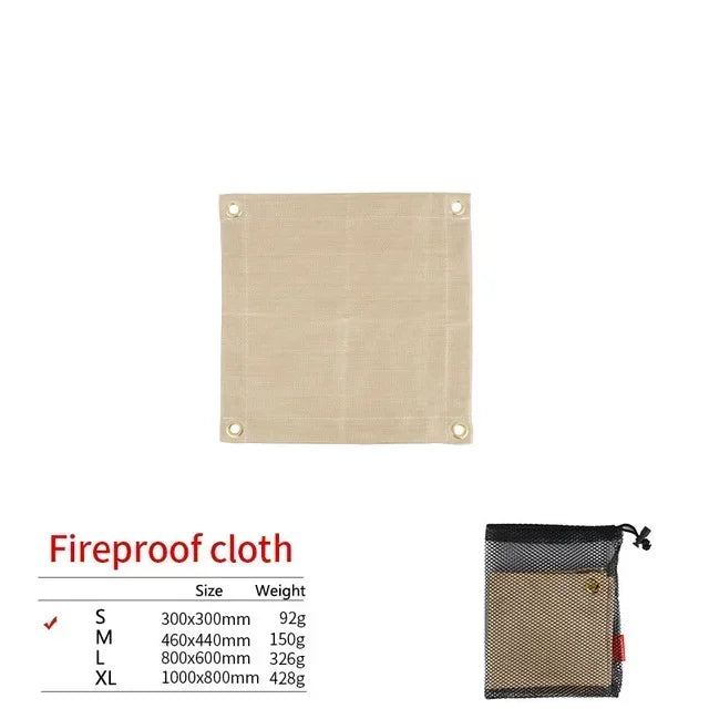 Feuerfeste Picknickmatte für Camping und Grillen