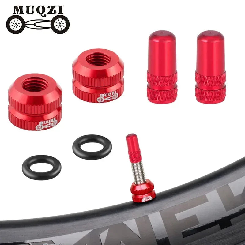 Bicycle Tire Valve Nut Set mit Presta Ventilkappen – clever-campen Camping & Outdoor Schweiz