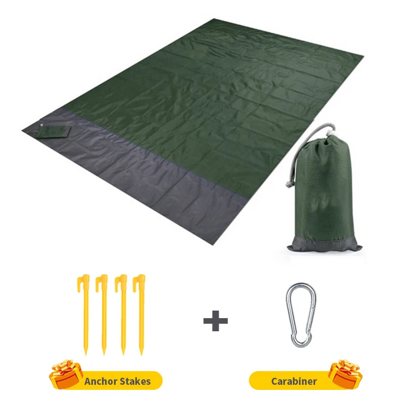 Wasserdichte Stranddecke 200x210 cm