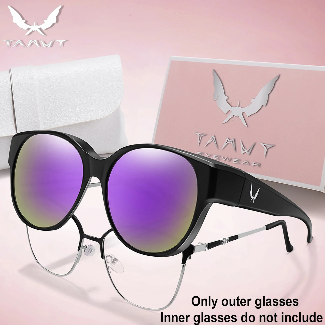 Sonnenbrille für Brillenträger mit UV-Schutz